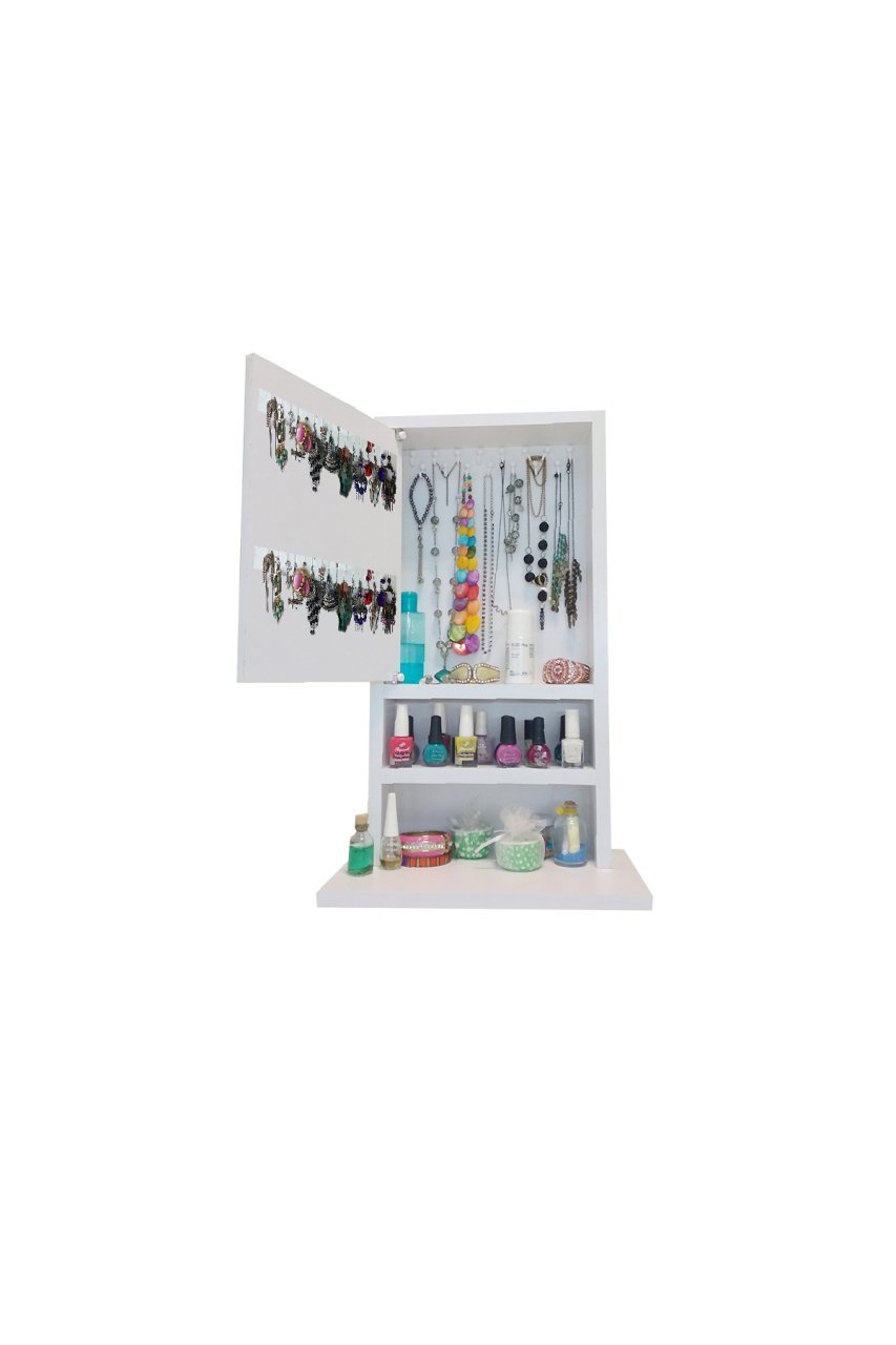 First Mobilya - Candy - Çok amaçlı - Aksesuar - Takı Dolabı-BEYAZ